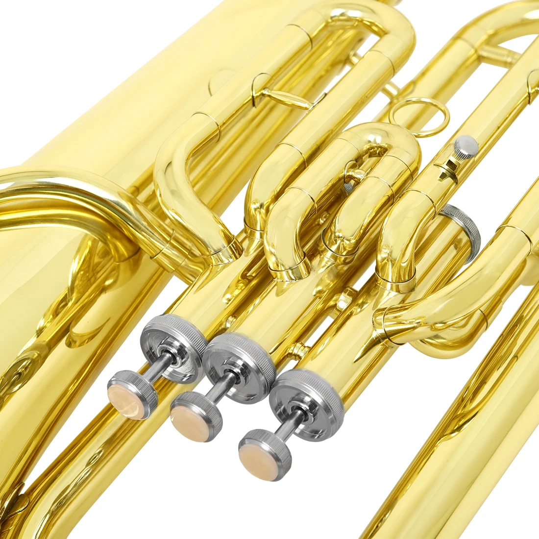 SLADE Bb Flat Euphonium 3-key Vertical Key Musical Brass Instrument Baritone Horn Professional Euphonium