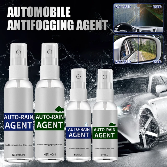 Car Glass Anti-Rain Spray Auto Water repellent Coating Agent Waterproof  Rainproof Anti-fog Glass Cleaner Auto Windshield Clear - AliExpress