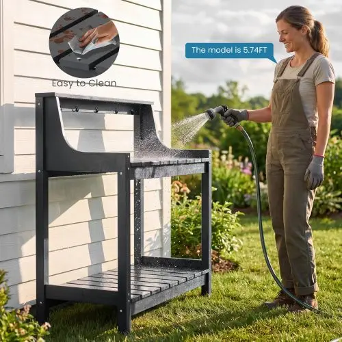 Outdoor Potting Bench 4