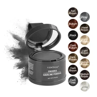 Poudre de ligne de cheveux imperméable instantanée naturelle, couverture de racine noire, ombre de délié, correcteur de cheveux, maquillage de couverture, 14 couleurs 4