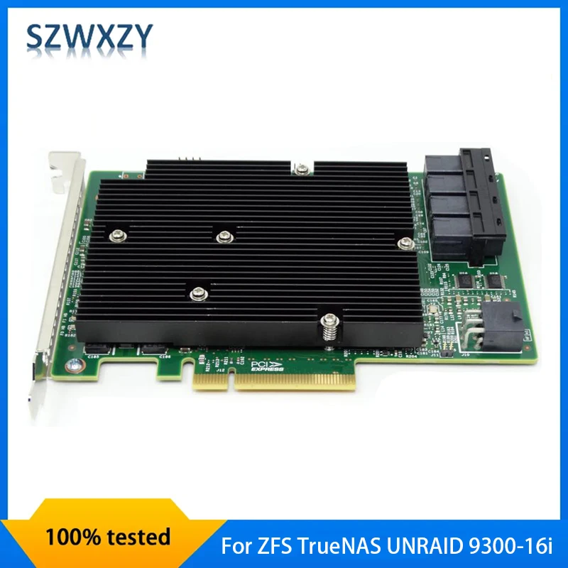 Original For ZFS TrueNAS UNRAID LSI SAS 930016i RAID Controller Card