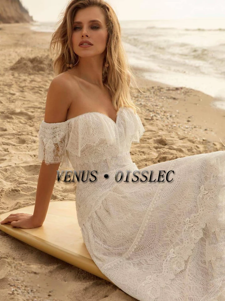 venus beach wedding dresses Venus – Lotus Bridal main image 0