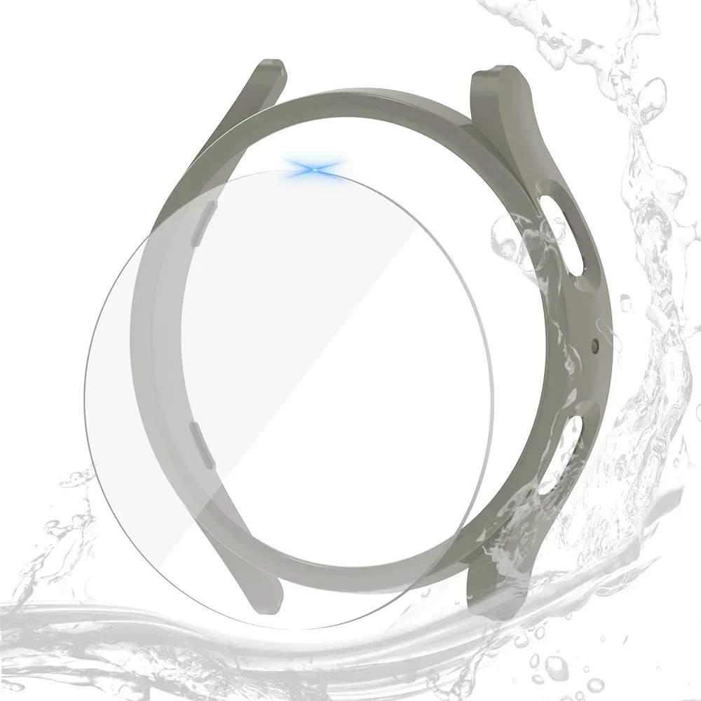 Durable Waterproof Protective Glass Case with Screen Protector