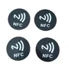ID 125Khz Rewritable RFID Keyfobs KeyChain EM4305 Token Blank Coy Card T5577 Key Fob Badge Cartoon Round Phone Stickers Tag 1