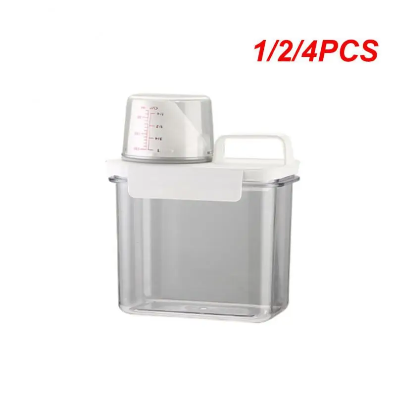 

Многофункциональный дозатор стирального порошка для моющих средств контейнер для хранения зерен пищевых продуктов риса носик измерительный стакан коробка для моющих средств