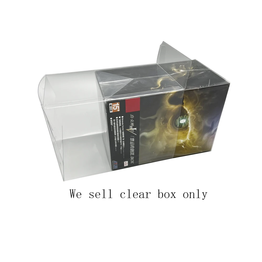 Custodia Trasparente In Plastica Pet Per Switch Ns Per Mario Kart Live Game Scatola Colorata Scatola Di Raccolta Display