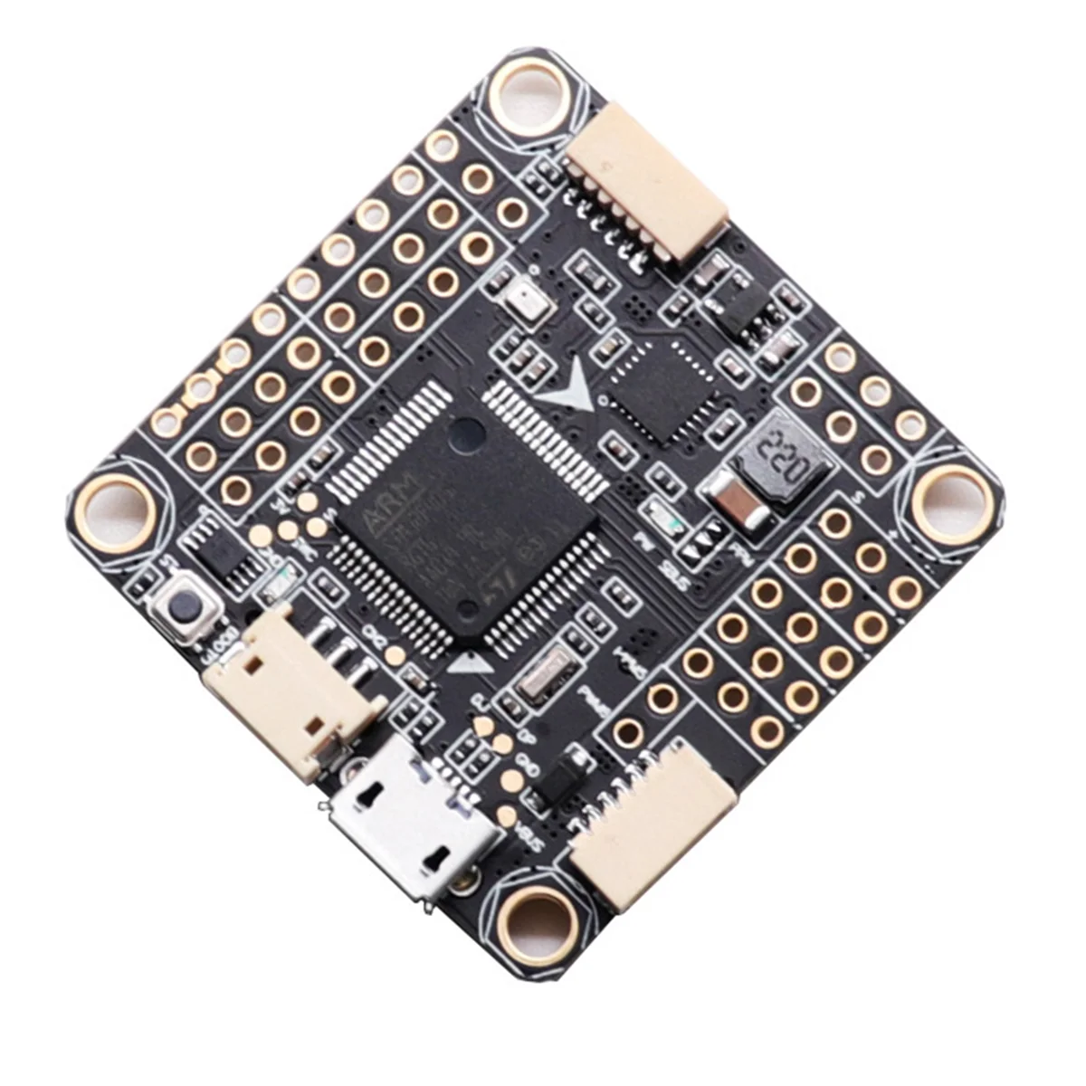 Carte contrôleur de vol Betaflight F4V3S avec STM32 F405, OSD et baromètre pour drone FPV Racing