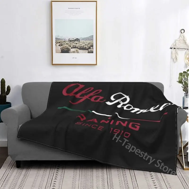 

60x80 Inch Alfa romeos Home Textile Luxury Adult Gift Warm Lightweight Blanket Printed Soft Thermal Blanket Boy Girl Blanket