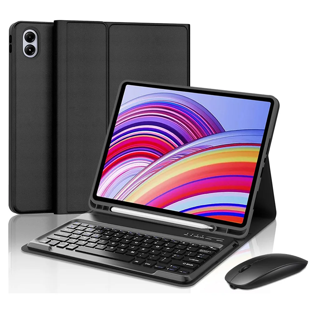 Premium Keyboard Cover with Pencil Holder