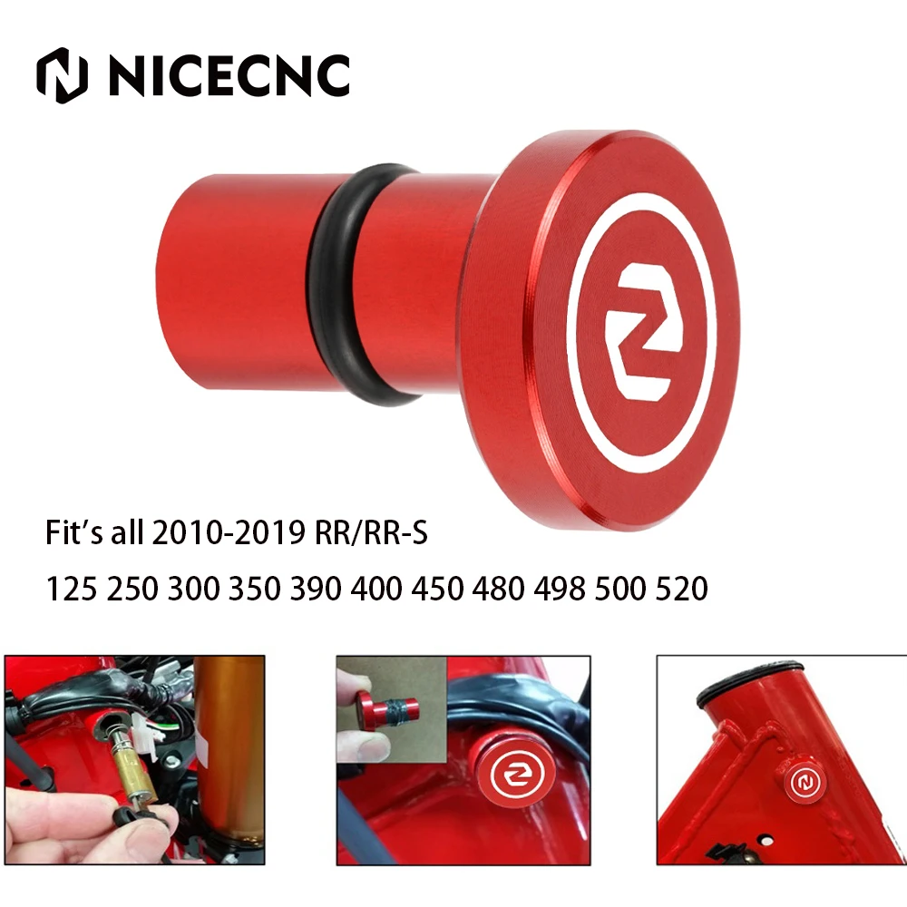 

NICECNC заглушка для рулевого замка, Защитная крышка для BETA RR RR-S RRS 125 250 300 350 400 450 480 498 500 2T 4T 520-2010 мотоцикла