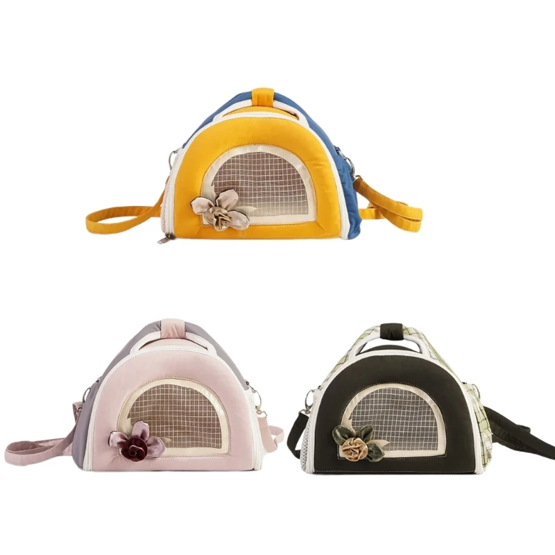 

Hamsters Outdoor Carriers Bag with Removable Pad Convenient Pet Sling Travel Cloth Bag for Small Animal New Dropship