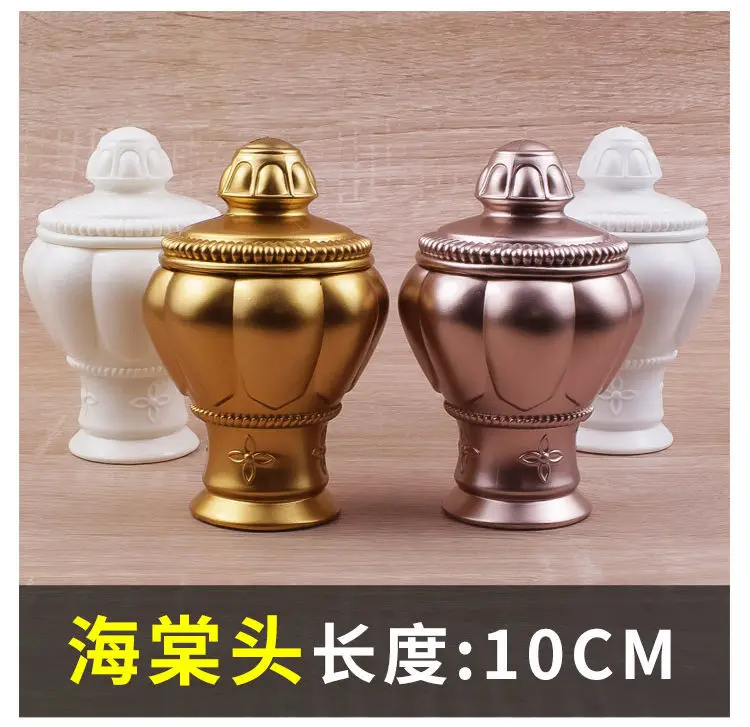 Description Picture 4 of item1pc Roman Rod Curtain Head Curtain Rod Head Universal Curtain Roman Rod Cap Curtain Poles, Tracks & Accessories Home Decore