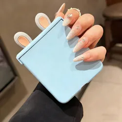 Adorable Fox Ears Hinge Protection Case - Xiaomi mix flip2 (Rabbit ears)