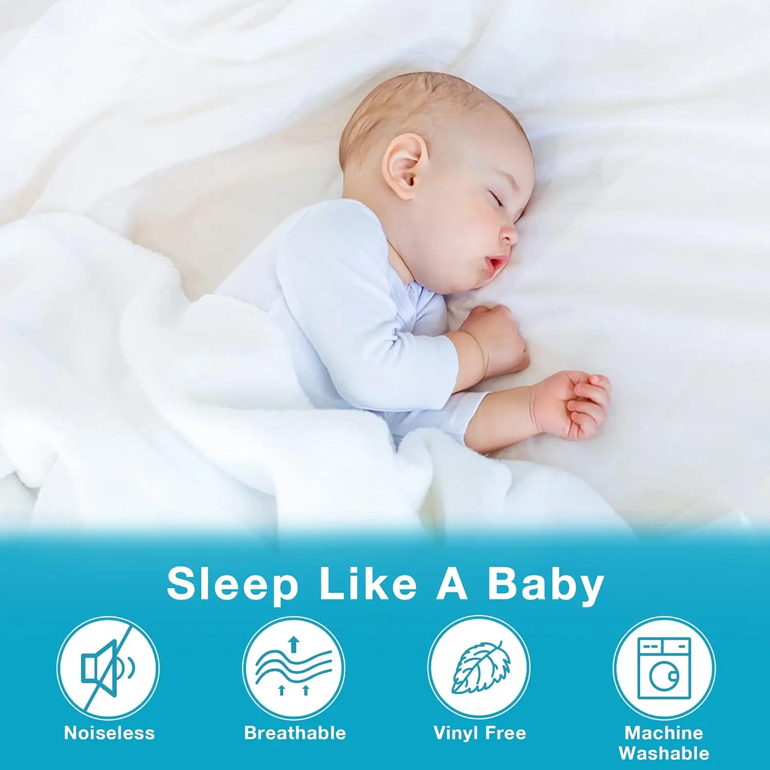 Twin Xl Mattress Protector For College Dorm, Soft Breathable Waterproof Twin Extra Long Size Mattress Pad Cover, 6-16 Hes Deep 5