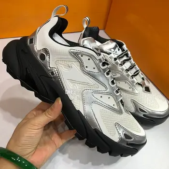 Designer B30 Runner Tatic Men's Sneakers Fashion mesh suede stitching casual sneakers Men's outdoor B22 jogging shoes 3