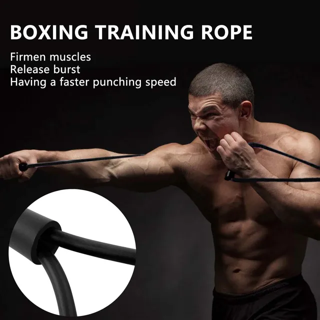 25/30/35 Pounds Elastic Resistance Band Workout Resistance Bands with Comfort Handles Strength Tension Rope 4