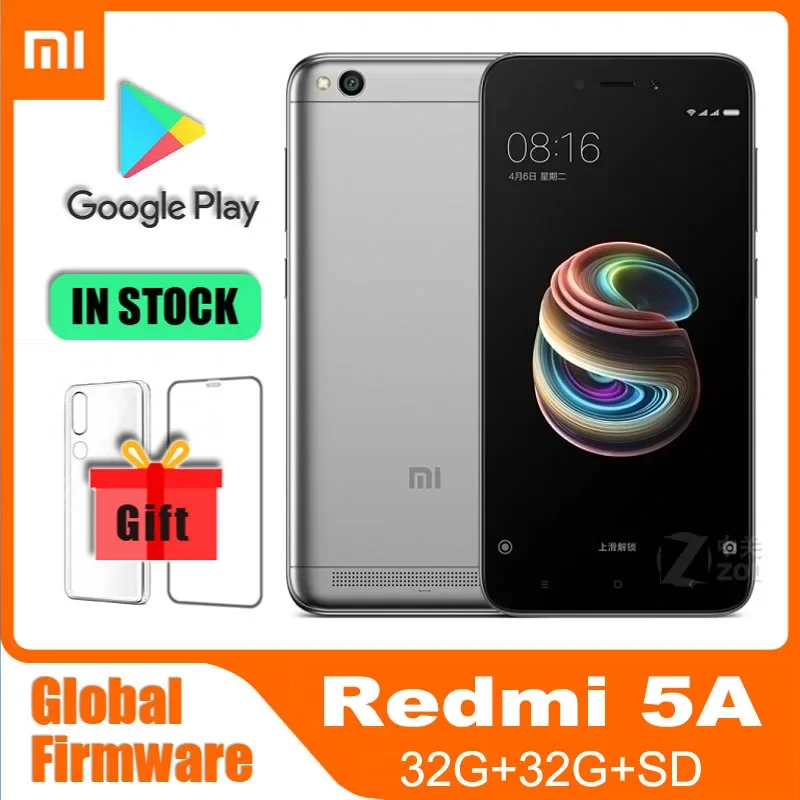 

Global rom Original Xiaomi Redmi 5A 3g 32g mobile phones celulares smartphone Cellphones android snapdragon