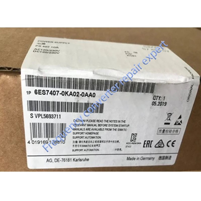 

6ES7407-0KA02-0AA0 6ES74070KA020AA0 6ES7 407-0KA02-0AA0 Original Factory Agent, New Original