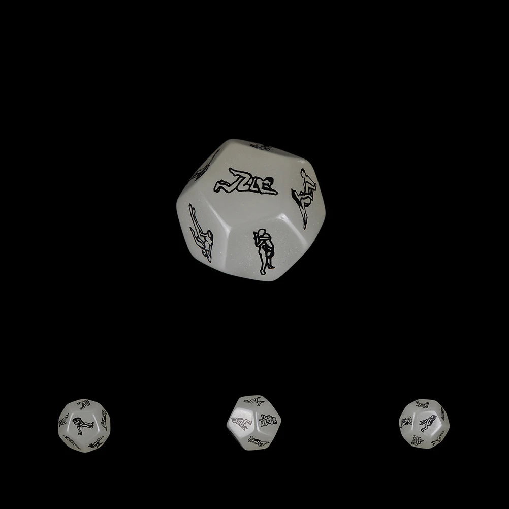 Sex Adult In The Dark Dice Game Love Humour Gambling Romance Erotic Craps Toy,