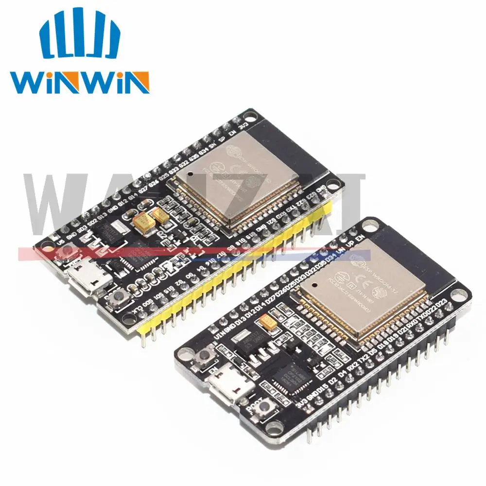 รูปสินค้า บอร์ดพัฒนา ESP32 WiFi + Bluetooth สำหรับโปรเจกต์อัจฉริยะ