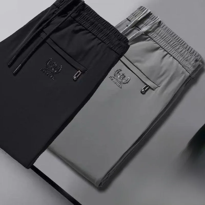 Black + dark grey ice silk quick-dry high-elasticity socks 2 pairs for $6