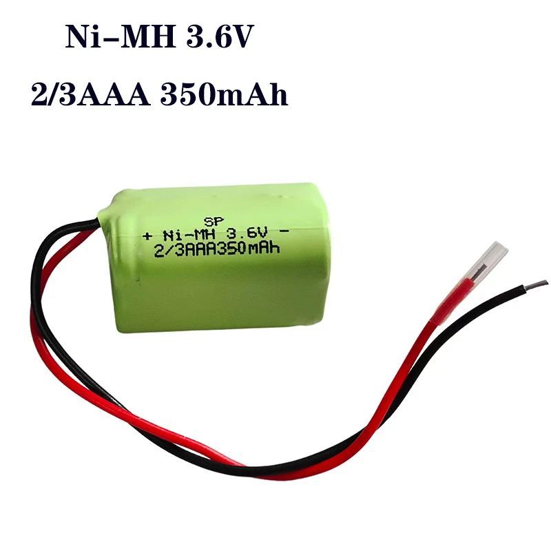 Ricaricabile 2/3Aaa 350Mah Ni-Mh 3.6V Torcia A Luce Forte Lnstrement 2/3 Aaa Batteria Di Ricambio