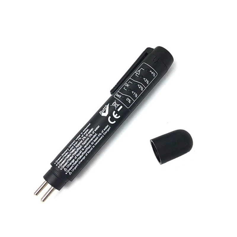 

LED Car Brake Fluid Tester Pen Oil Quality Tester Brake Liquid Testing OBD2