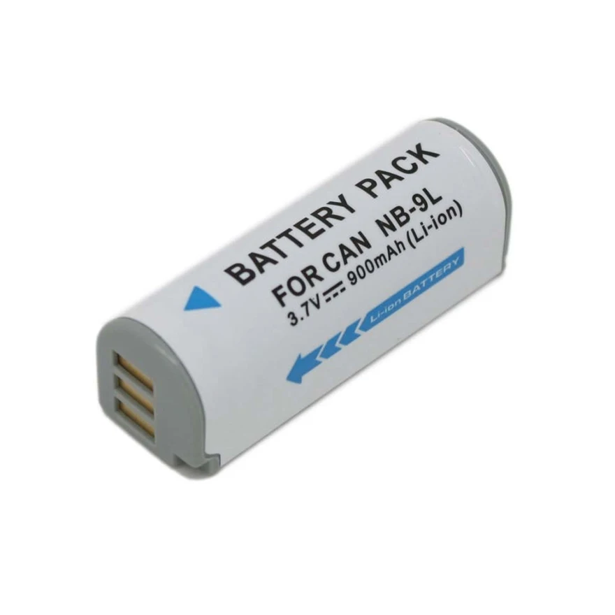 2 Batterie NB-9L/NB-9LH Con Caricatore Per Canon PowerShot N, ELPH 510 HS, 520 HS, 530 HS, SD4500 IS