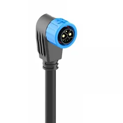 Durable IP67 Electric Motorcycle Charging Connector Cord - 50A 8-Pin Plug and Socket System (Plug with cable)