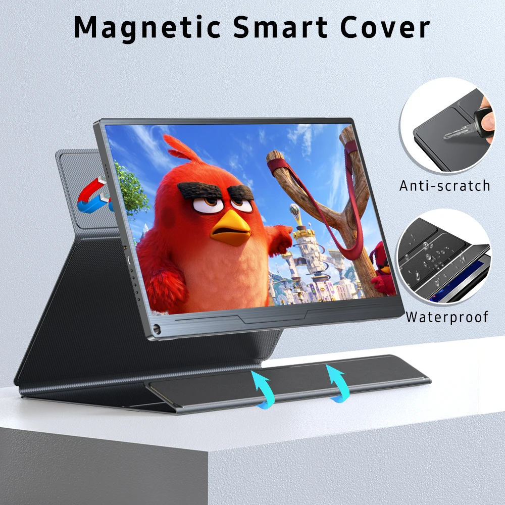 UPERFECT-15.6 FHD 1080P 60hz ޴ , Xbox ġ ƮϿ, cŸ HDMI ȣȯ, ܺ  