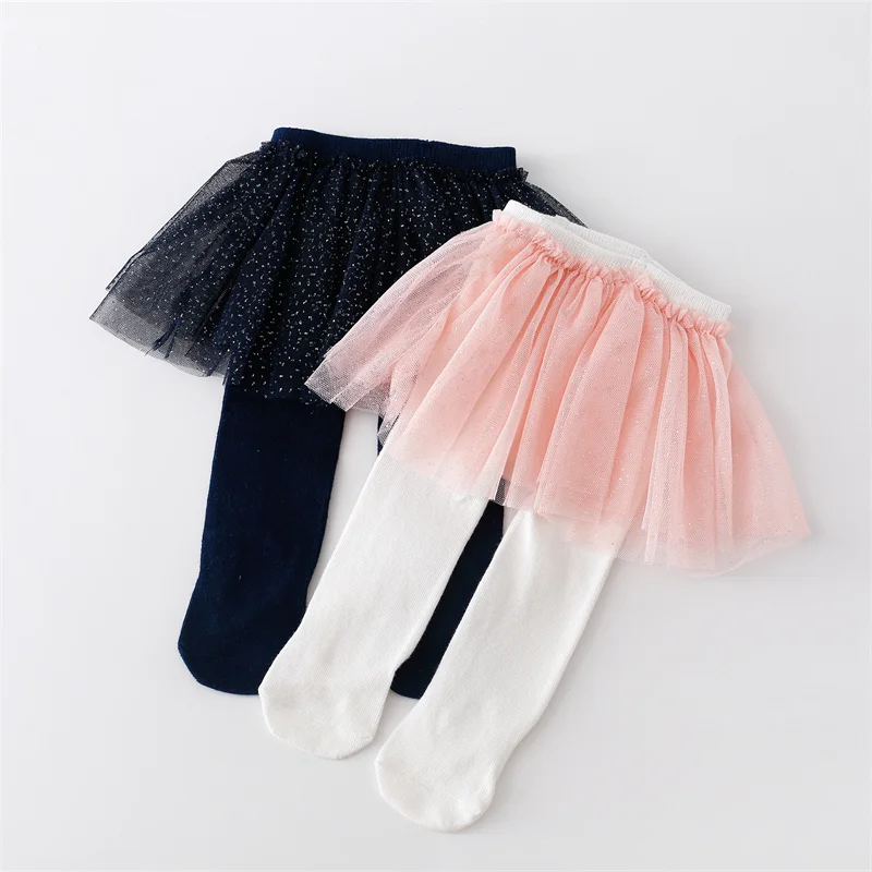 Lawadka Newborn Baby Tights Girls Cotton Lace Toddler Girl Tight Fashion Soft Infant Girl Pantyhose 0-12Month Autumn Winter girls pantyhose