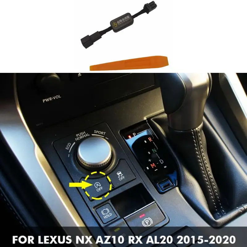 Автоматическая остановка запуска двигателя автомобиля, система выключения и закрытия контроля, штепсельная вилка датчика, умная остановка, отменка для Lexus NX AZ10 NX AL20 2015-2020 2016