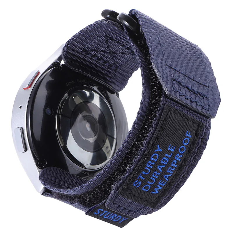 Waterproof Nylon Canvas Sport Watch Band - Soft & Comfortable Outdoor Replacement Bracelet for All Genders