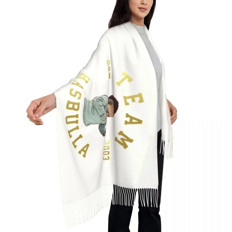 

Personalized Printed Team MMA Hasbulla Fight Meme Scarf Women Men Winter Fall Warm Scarves Shawl Wrap