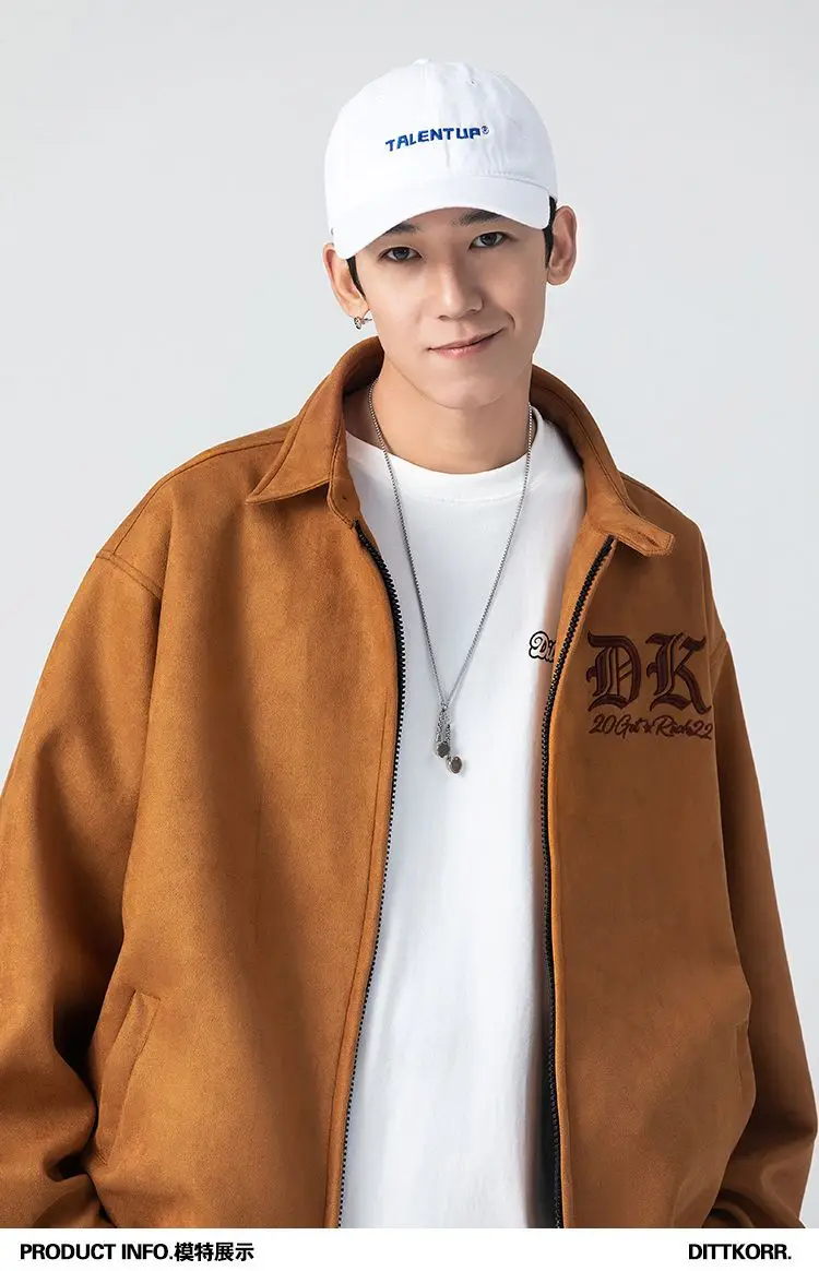 Embroidery Jacket For Men Women Autumn American Vintage Street Loose Japan Baseball Uniform Coat Bown Classical Racing Jackets