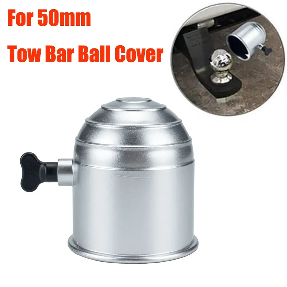 Grenade Style Tow Ball Cover Cap - Fits 50mm Towing Hitch For Car - Easy Install