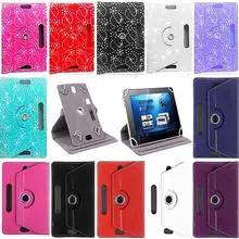 

7" 8" 9.7" 10 inch Case Cover PU Leather For Android Tablet PCNew Rotating 360°