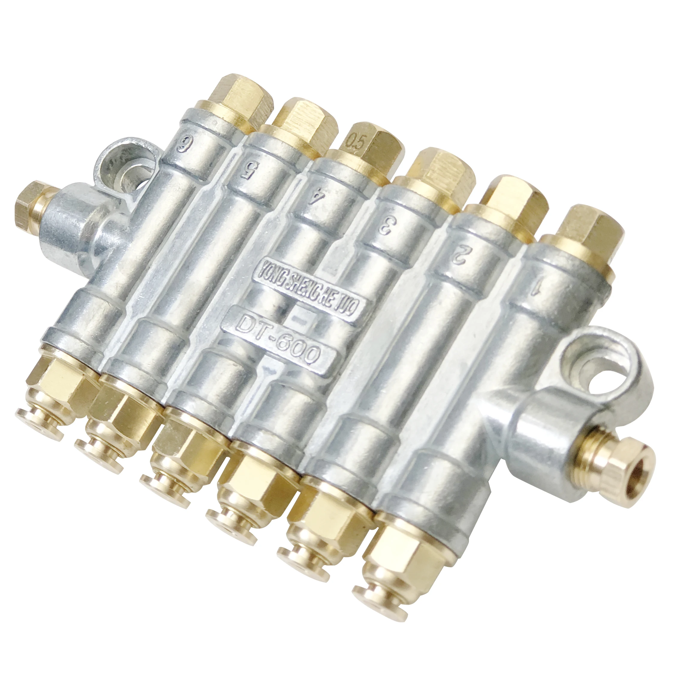 Oil Distributor Lubrication quick coupling detective volume lubrication