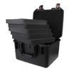 Durable Plastic Big Size Tool Box Waterproof Equipment Storage Case with Foam Insert Mult-Portable Lithium Battery Carrying Box 5