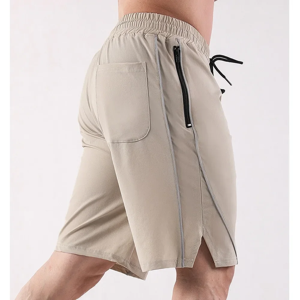Quick Dry Fitness Shorts Summer New Loose Elastic Outdoor Breathable Five-Point Pants Men's Sport Casual Shorts Quick Dry