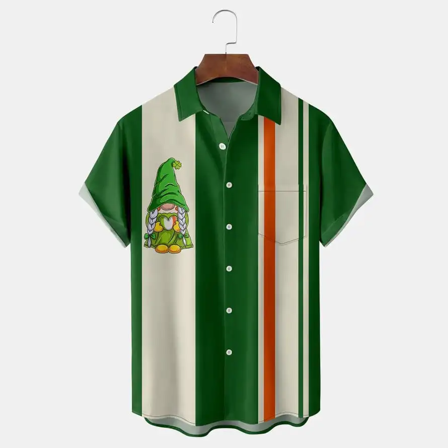 

St. Patrick's Day Shirt men-s-top Q10