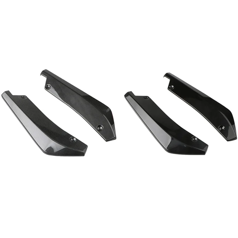 Car Accessories 2pcs Universal Rear Bumper Lip Diffuser