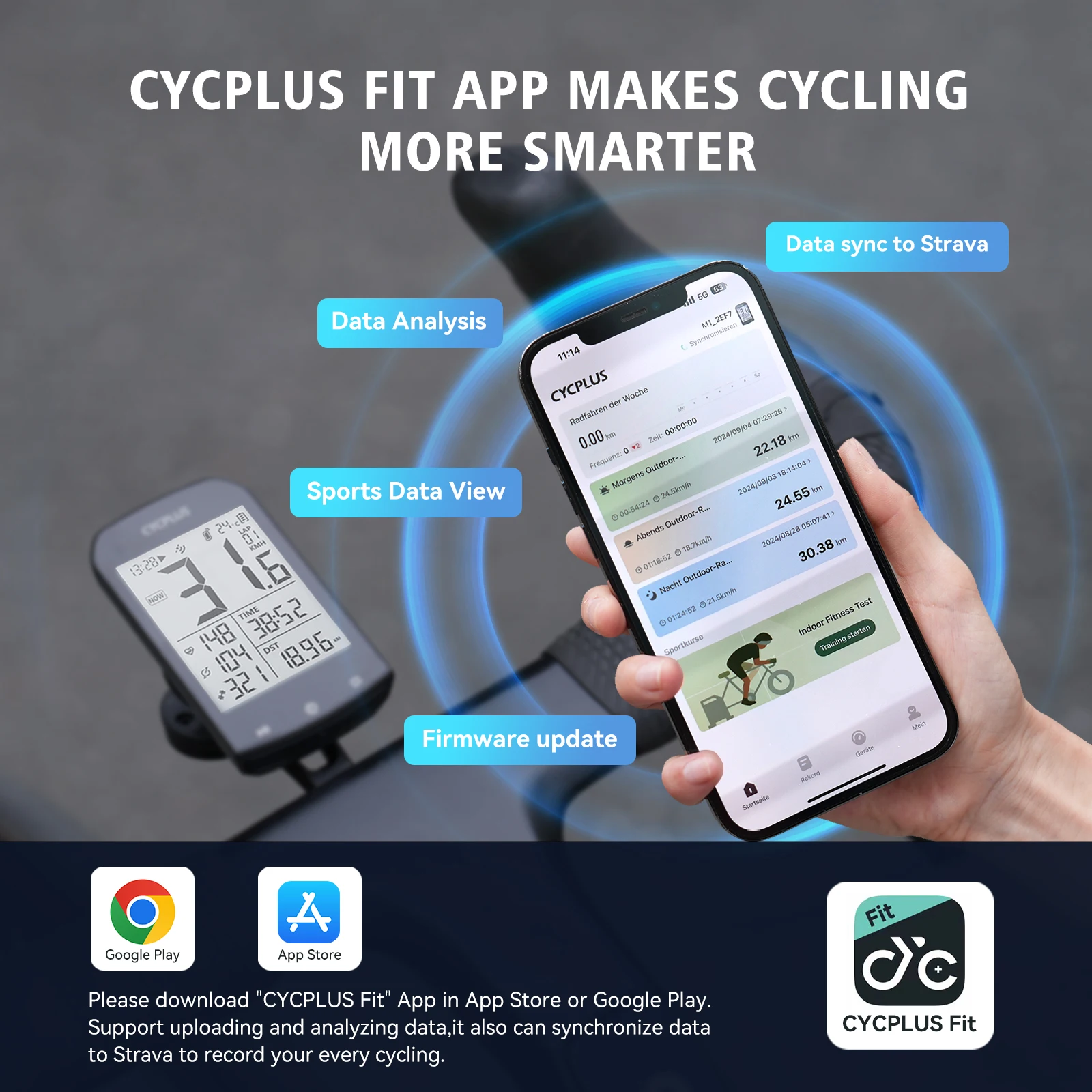 Bike Ride Bike Odometer App For Android Knight 120 SE Review