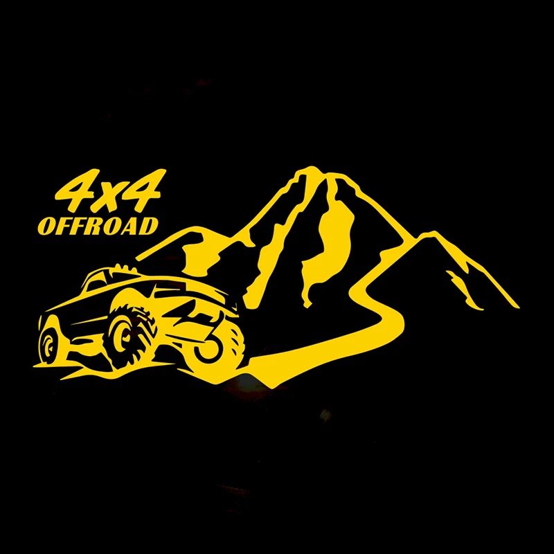 

NEW Brave and Handsome 4x4 Off-Road Fashion Car Sticker Automobiles Motorcycles Exterior Accssories Vinyl Decals