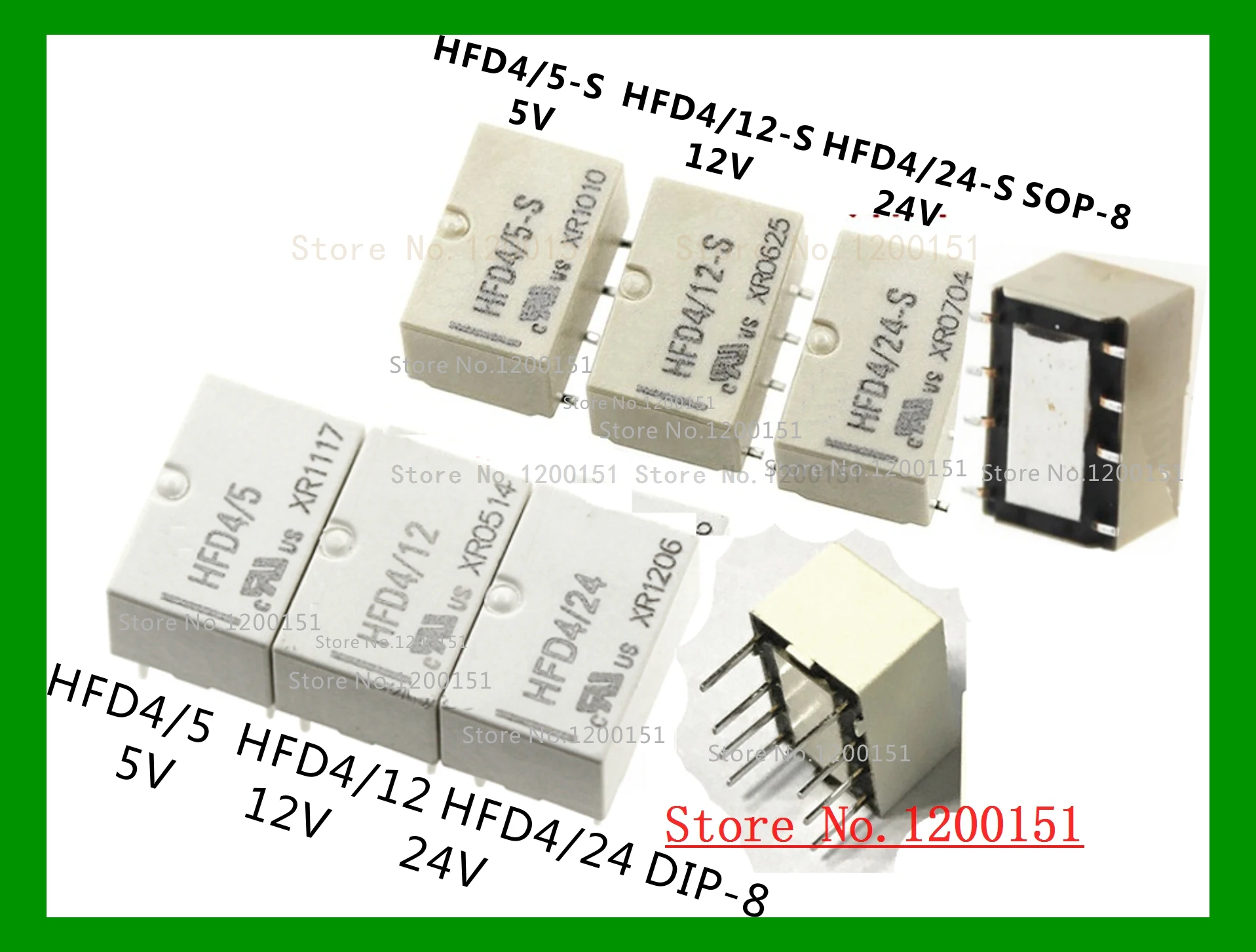 

3 шт./партия HFD4 HFD4/5-S HFD4/12-S HFD4/24-S реле SOP8 DIP8