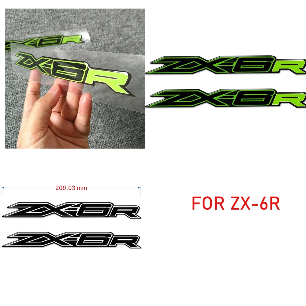 

Tank Pad Fairing Decal Stickers Gas Knee Fender Protector Motorcycle For Kawasaki Ninja ZX-6R ZX6R ZX 6R