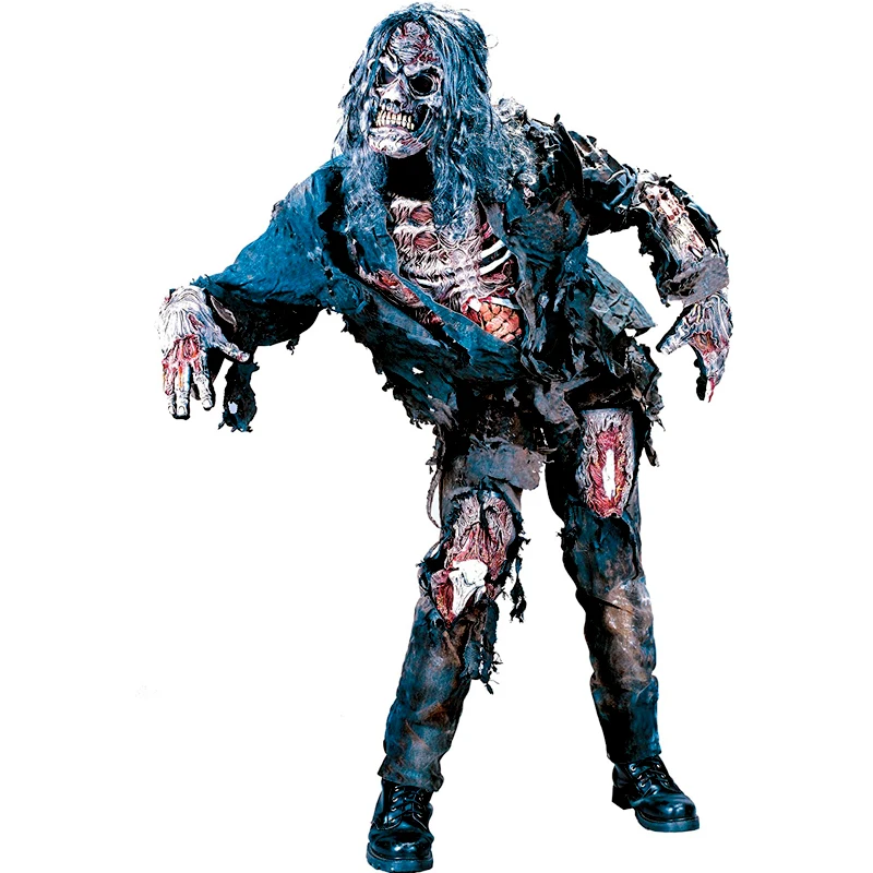 

Dead Zombie Costume Halloween Cosplay Costume Horror Halloween Party Decoration Props Masquerade Adult Costume Suit