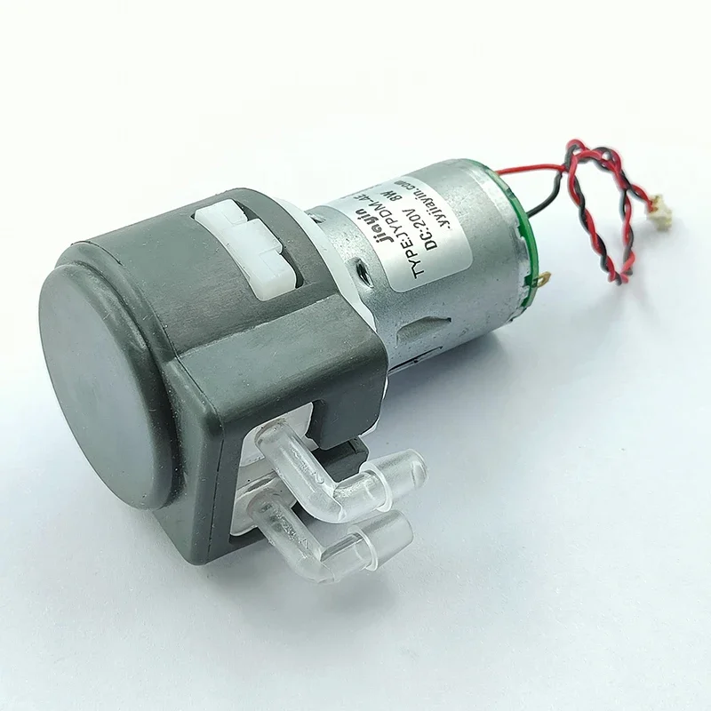 JYPDM-4E 미니 365 연동식 도징 펌프 마이크로 자흡식 흡입 DC 12V 18V 20V 24V 18W 물/액체 실험실 계량 펌프