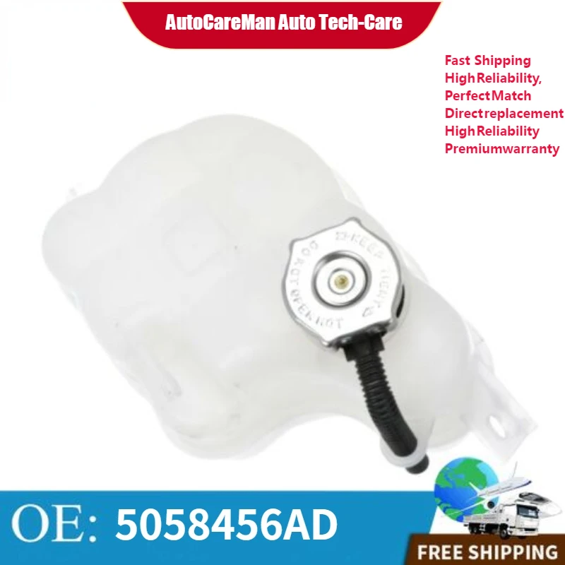 

Fit for 2009-2013 Dodge Journey Coolant Recovery Overflow Tank 5058456AD 5058456AE