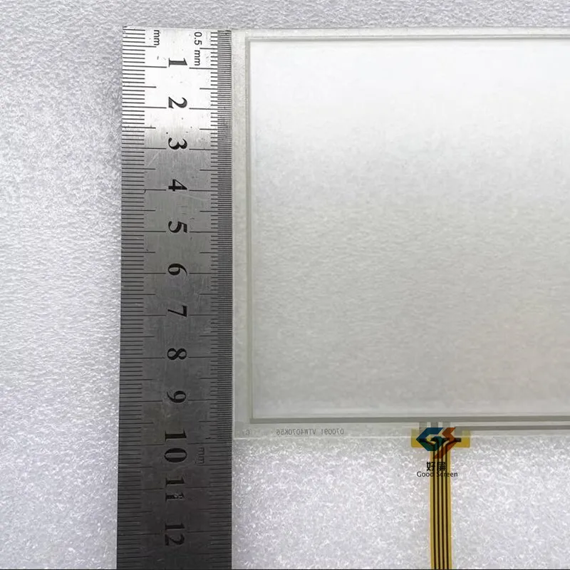 Polegada 165*100 mm 165 mm 100 mm 4pin Resistive Touch Screen Painel Digitador Sensor para Carro Dvd Plc Mp5 7018b Vidro 7 - Imagem 3